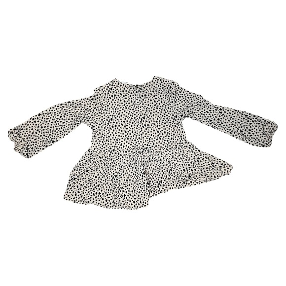 NWOT H&M Long Sleeve tunic in animal print size Medium - Picture 2 of 5